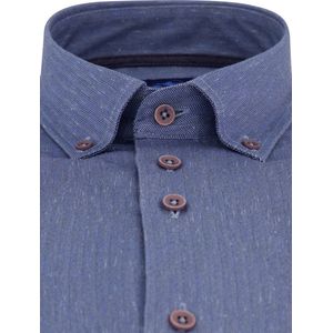 Eden Valley casual overhemd blauw