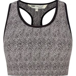 Yoga-Bra-Top ""Balance"" - herringbone XS BH accessoire YOGISTAR