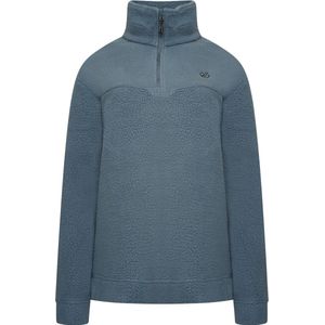 Dare 2B, Context Fleece Dames Skipully met 1/4 rits, Orion Grey, Maat 42