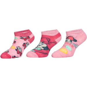 Disney Mickey & Minnie - Sneakersokken (3-Pack)