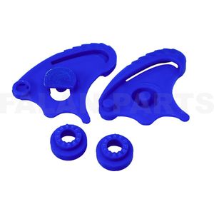 Roof Boxer Helm Oortjes Set Donker Blauw