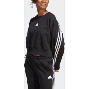 adidas Sportswear Future Icons 3-Stripes Sweatshirt - Dames - Zwart- XL