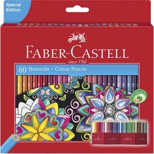 Faber-Castell kleurpotloden - Castle - 60 stuks - FC-111260