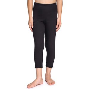 Merry Style Meisjes Leggings - Sport - Vrijetijdsbroek - Capri - Katoen - MS-MS10-226-LE - Zwart - 110