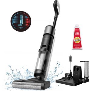 Ultenic AC1 Elite Vloerreiniger, Steelstofzuigers nat- en droogzuiger, 3-in-1 stofzuiger nat- en droogzuiger, Vacuum Cleaner, lichtgewicht, 50 minuten autonomie, 1,15 liter grote tank, ideaal voor kleverig vuil, harde vloeren