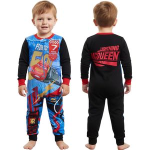 CARS Disney Lightning McQueen POLAR Fleece eendelige pyjama, kinder onesie met rits