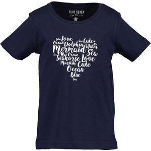 Blue Seven - Meisjes shirt - Navy - Maat 110