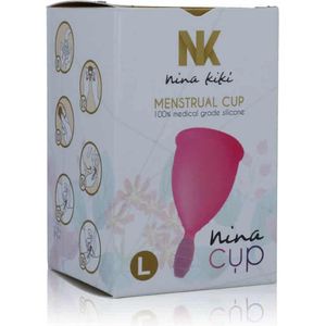 NINA KIKÍ | Nina Cup Menstrual Cup Size Pink L
