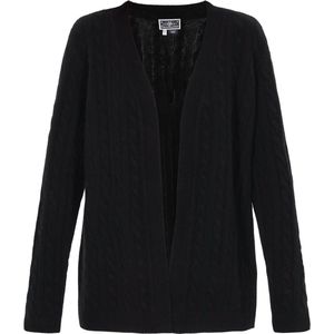 DreiMaster - Maritim - Gebreid Vest - Zwart