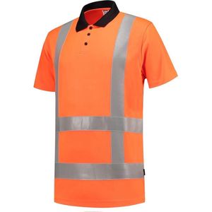 Tricorp 203006 Poloshirt RWS Birdseye - Fluo Oranje - 6XL