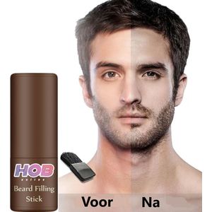 HOB Baardvuller verzorging donker bruin