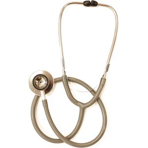 Stethoscoop voor verpleegkundige - DUAL - Dubbelzijdig - Kleur Grijs - verpleegster stethoscoop - Nurse Stethoscope