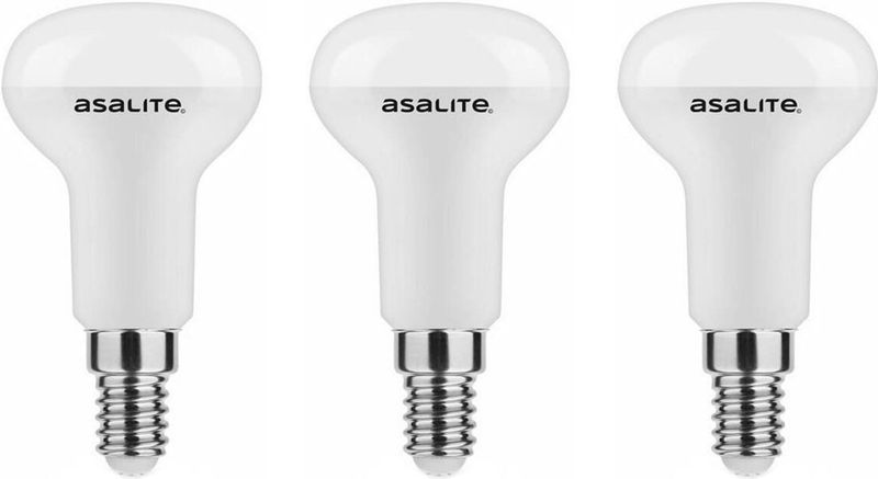 Asalite - LED Lamp R50 - E14 Fitting - 5W - 470 Lumen - 4000K Neutraal Wit Licht - 3 Stuks