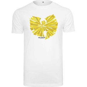 Urban Classics - Wu Wear Split Logo Heren T-shirt - XS - Wit