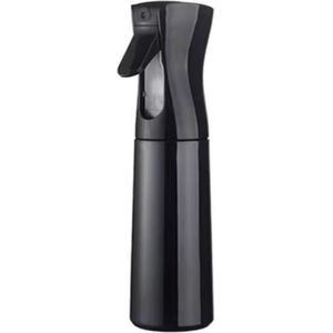 Waterspuit zwart - waterverstuiver mist verstuiver haar kappersspuit - 500 ml