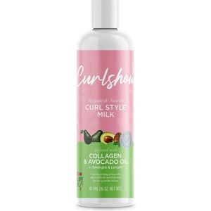 ORS Curlshow Curl Milk - Haarstylingproduct - 473 ml - Verrijkt met Glycerine, Avocado-olie & Shea Butter
