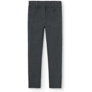 Boboli Stretch Fleece Broek Grijs 7 Years Meisjes