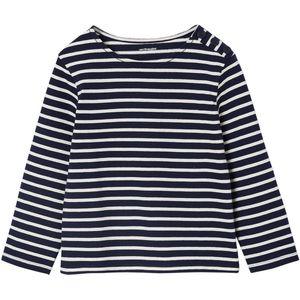 Vertbaudet - Gestreept Meisjesshirt - Lange Mouwen