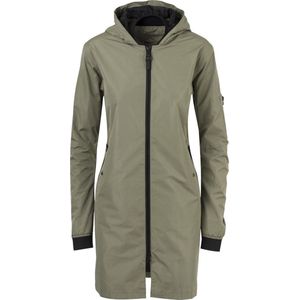 AGU Long Bomber Regenjas Urban Outdoor Dames - Groen - S