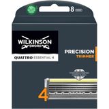 Wilkinson Sword Quattro Titanium Precision - 8 stuks - Scheermesjes