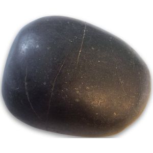 Trommelsteen 1 st. Basalt ca. 30 mm