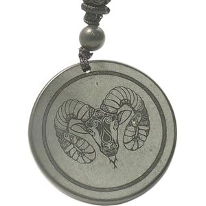 Shungite ketting en helende kristallen amulet voor bescherming