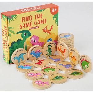Memory houten dino-3+-kids-memory-houten spelletje-verjaardag-cadeau-gift-kado-Kerst-Kerstmis-Sinterklaas