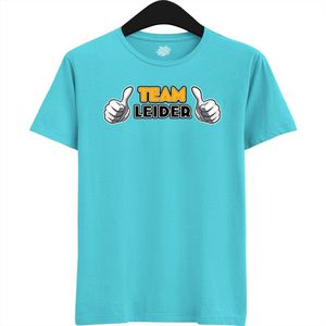 Team Leider | Vrijgezellenfeest Cadeau Man / Vrouw - Bride / Groom To Be Bachelor Party - Grappig Bruiloft Bruid / Bruidegom shirt - T-Shirt - Unisex - Atoll - Maat XL