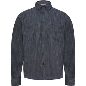 s.Oliver - Overhemd - Grafiet - Regular Fit - Lange Mouw - Visgraat