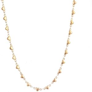 Karma Symbols oorbel M1549 Hearts II Goud