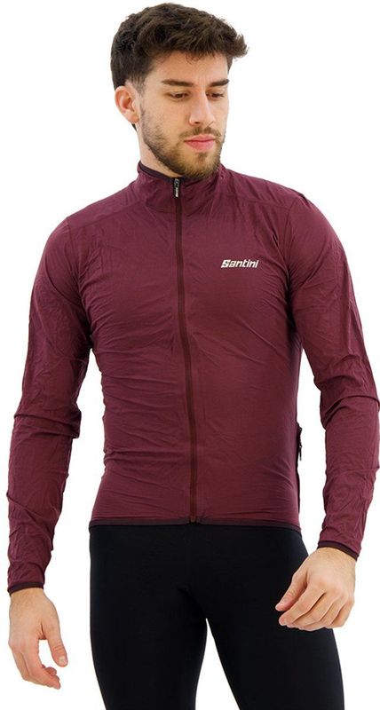 Santini - Guard Nimbus - Jas - Paars - Getailleerd Regenjack
