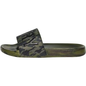 Superdry - Core Camo - Badslippers - Groen - Kunststof