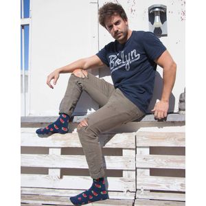 Kleurige Watermeloen Sokken voor Mannen en Vrouwen - Originele en Grappige Sokken voor Elke Gelegenheid