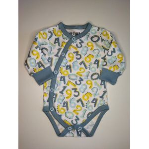 Nini - Rompertje Floris - Omslagromper - Overslagromper - Maat 56 - 0 t/m 2 maanden