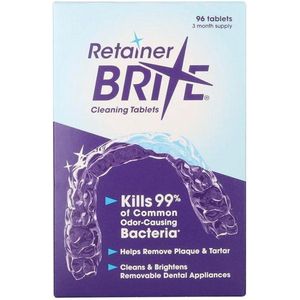 Retainer Brite Reinigingstabletten - 96 Stuks
