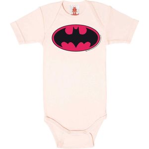 Logoshirt - Baby Body - Pink - Batman Logo