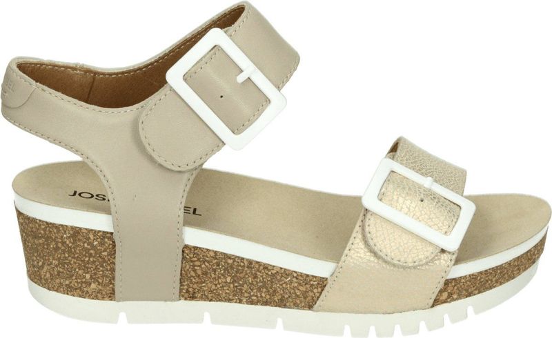 Josef Seibel - QUINN 02 - Sandalen - Beige - Dames Sandalen