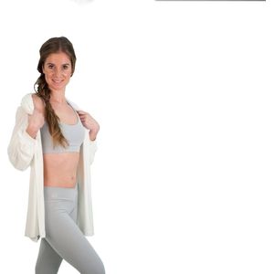 Yoga Vest-vest dames-Grijs
