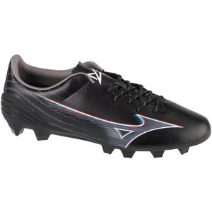 MIZUNO - ALPHA SELECT - Voetbalschoenen - Zwart/Ignition Red - Kunstleer