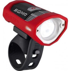 Sigma Buster 200 Led Fiets Koplamp - Accu – Rood