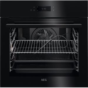 AEG BPE748380B Assisted Cooking - Inbouwoven Heteluchtoven met Pyrolysereiniging- A++ - Zwart