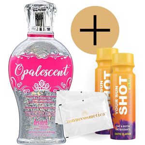Devoted Creations - Opalescent + 2 Your Sun Shots + 2 Verfrissingsdoekjes