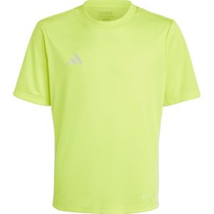 Adidas Tabela 23 Shirt Korte Mouw Kinderen - Fluogeel / Wit | Maat: 164