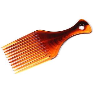 Haarpikkam - Krullend Afro Haar - Kammen met Wijde Tanden - Anti Klit Kam