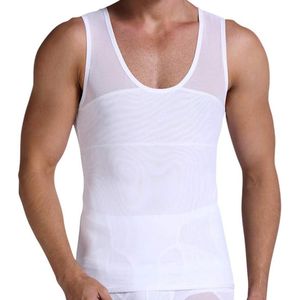 Heren Compressie Shirt Slim Shapewear Onderkleding