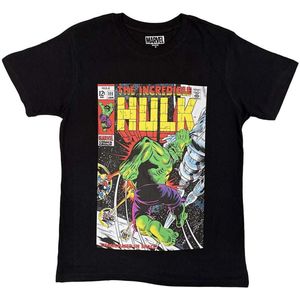 Marvel - Hulk In Space Heren Tshirt - 2XL - Zwart