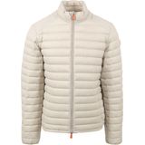 Save The Duck Jas Alex Lichtbeige - Maat XXL - Heren - Zomerjassen