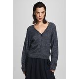 Milania - Hope - Cardigan - Donkergrijs - Omkeerbaar