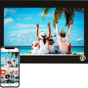Equivera Digitale Fotolijst - 10.1 Inch - WiFi - 16GB - HD Touchscreen
