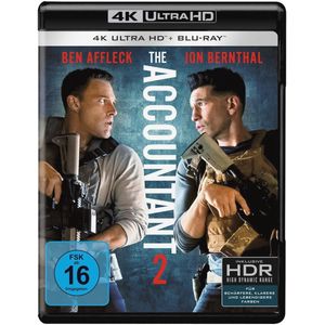 The Accountant 2 - 4K UHD: 4K Ultra HD Blu-ray + Blu-ray